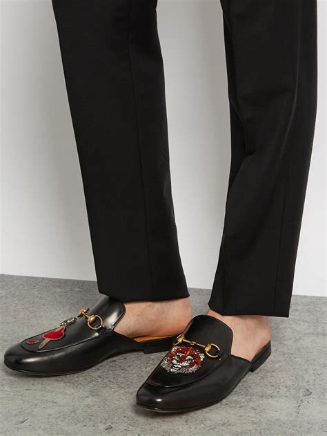 gucci loafers driving shoes|gucci backless loafers men.